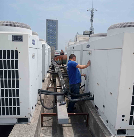 师宗中央空调制热和不制冷系统维修方法