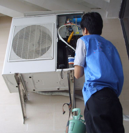 师宗空调开机无反应维修